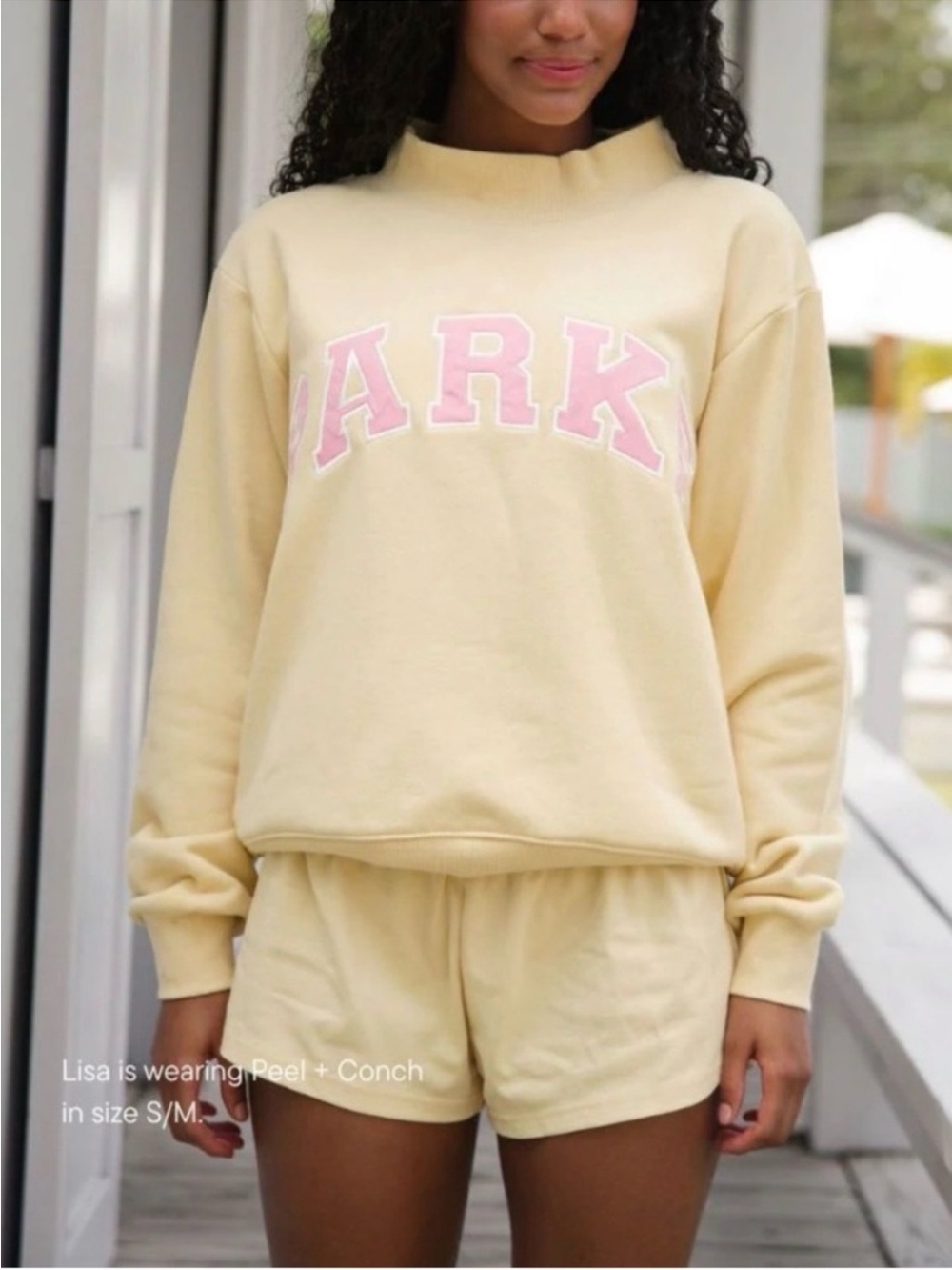 Parke Mockneck and shorts set - Picture 2 of 7